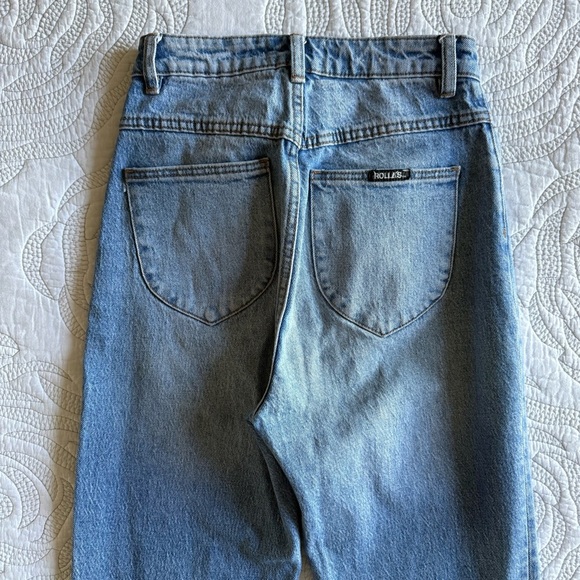 ROLLA'S - Dusters High Rise Straight Jeans - Medium Wash - Picture 12 of 15